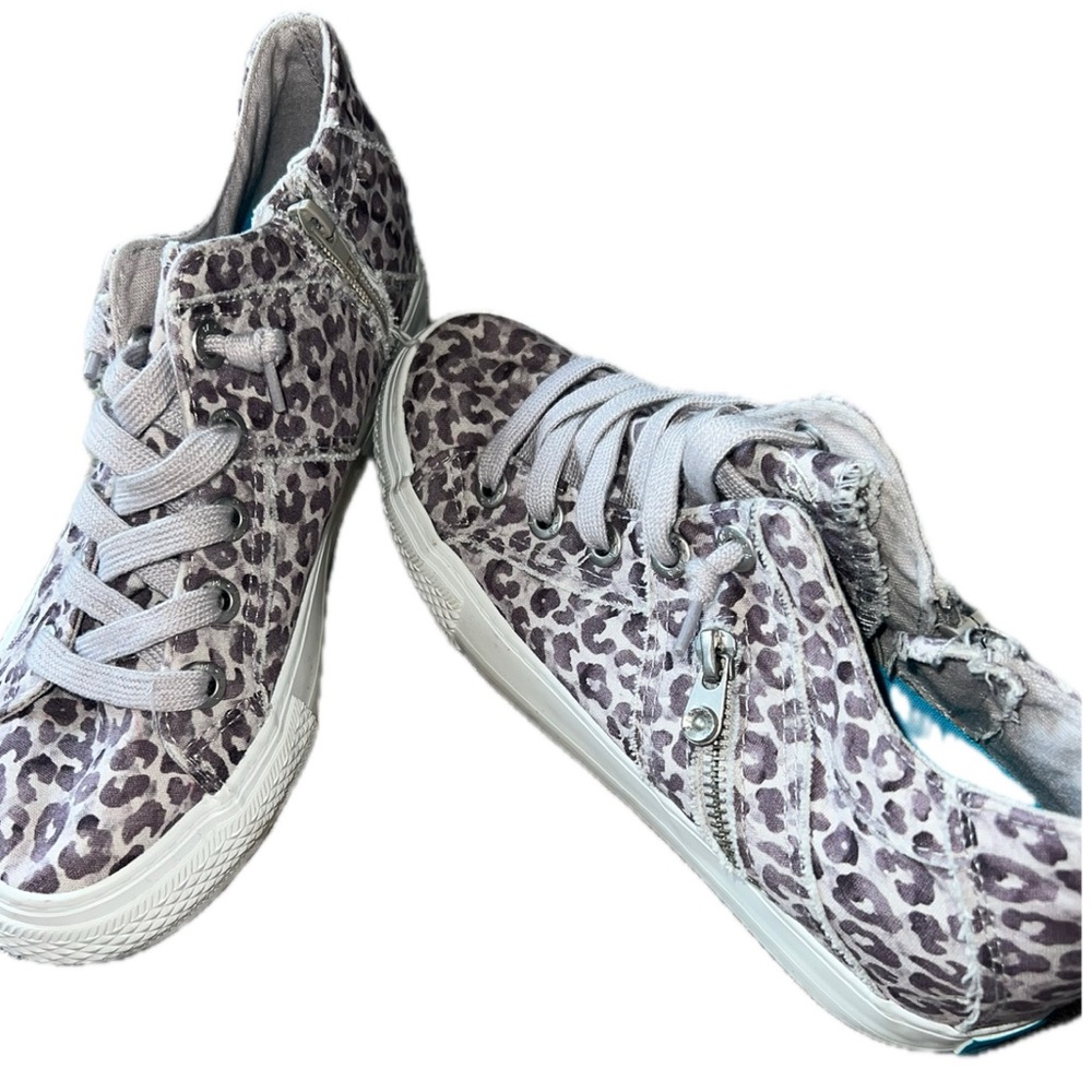 Cheetah print sneakers